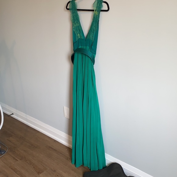 Marciano Green Long Dress- XS - Picture 6 of 6